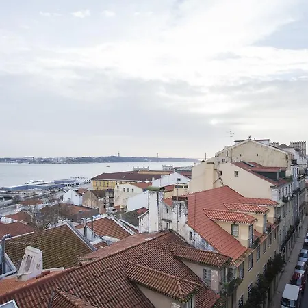 Breathtaking River View In Alfama Apartmán Lisboa